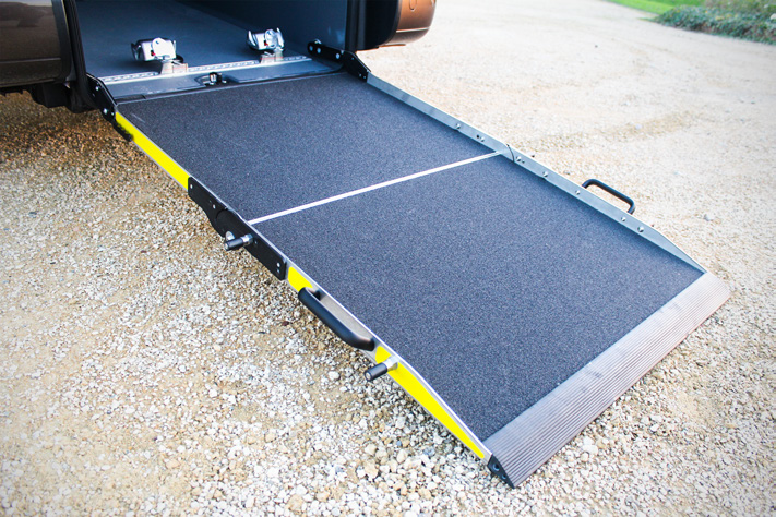 Extra large ramp