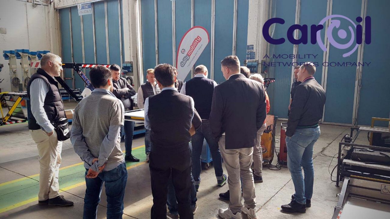 Caroil System welcomed Daily Mobility for technical-commercial training.